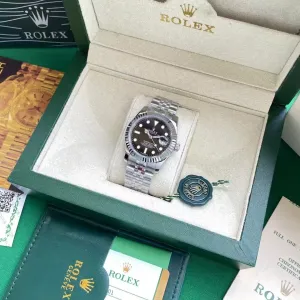 Rolex Submariner Black Dial Steel Watch